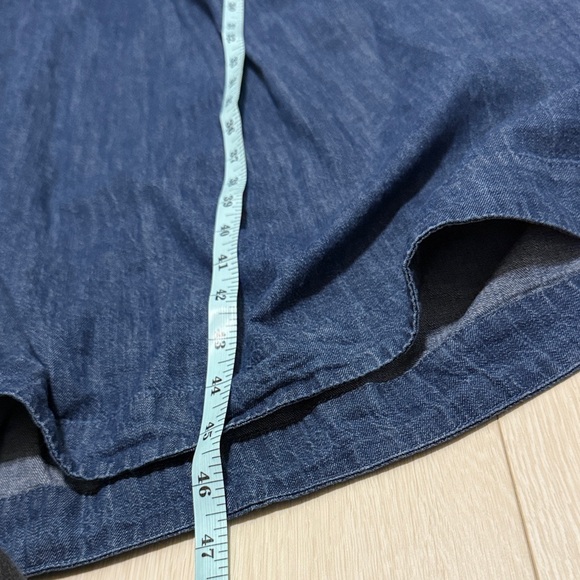 Free Assembly Blue Denim Casual Dress - Picture 7 of 8